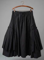 Czarna Spódnica Maxi