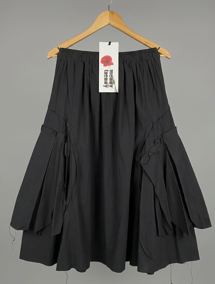 Czarna Spódnica Maxi