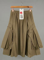 Spódnica Maxi Khaki Wendy Trendy